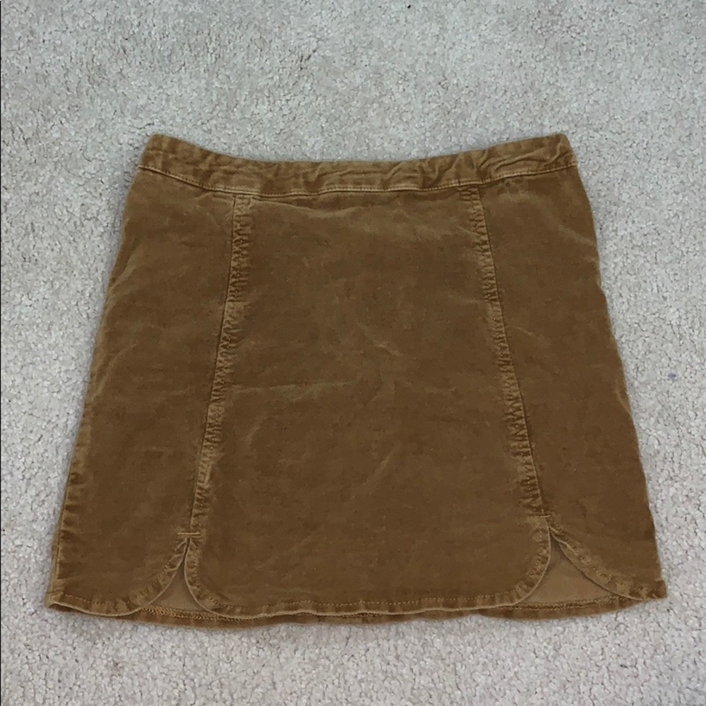 Rare brandy Melville brown mini skirt